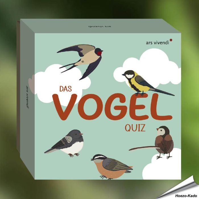 Das Vogel-Quiz - Spezial für Natur- und Vogelfreunde ✔️ 66 liebevoll gestaltete Quizkarten ✔️ Für Spieleabende, Ausflüge und als Geschenk ✔️ Bestelle bei Alles für Vögel
