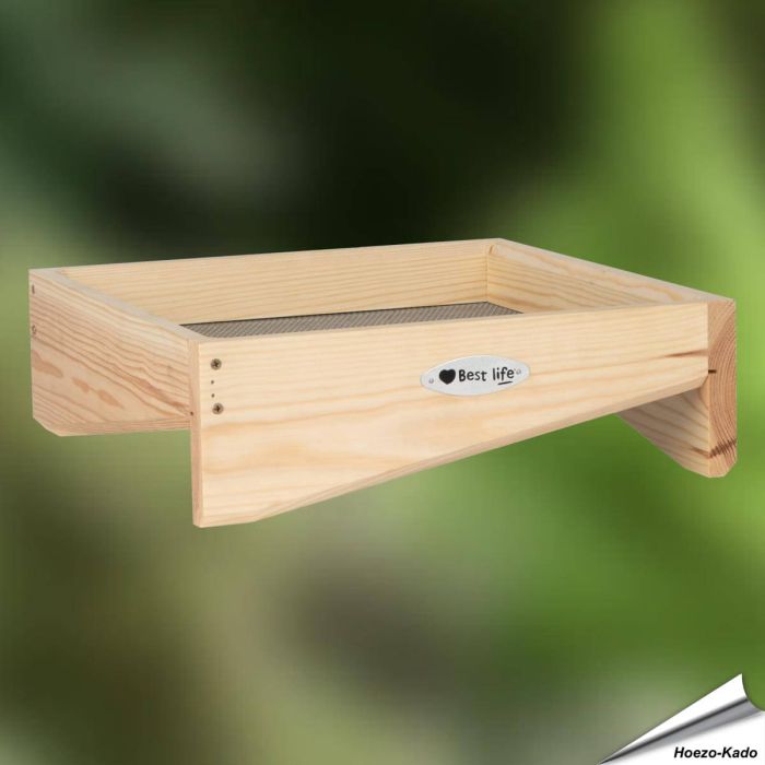 Grundfuttertisch für Bodenfresser | Lochblech | FSC 100%