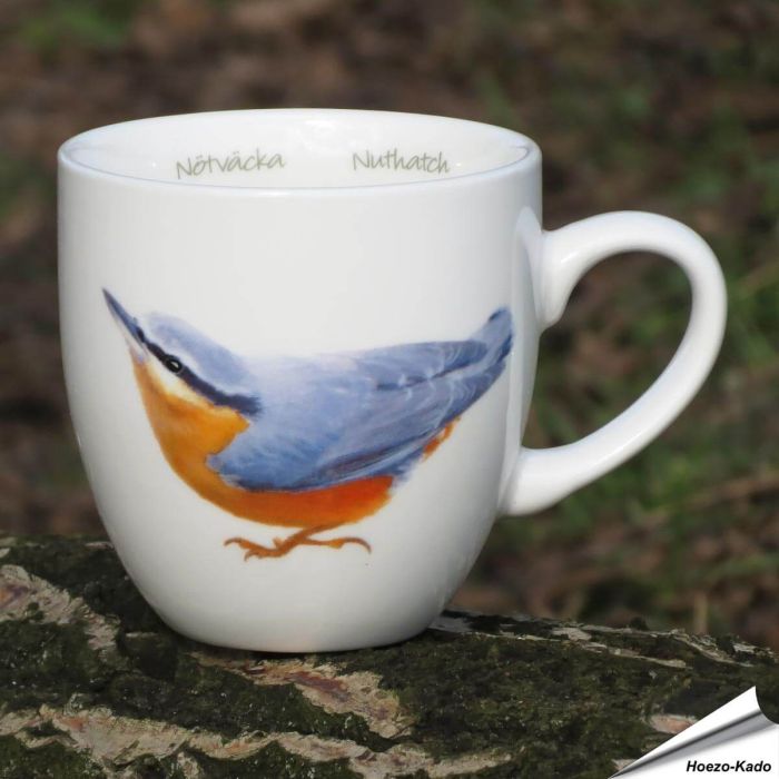 Teebecher mit Kleiber Motiv von Maler Elwin van der Kolk