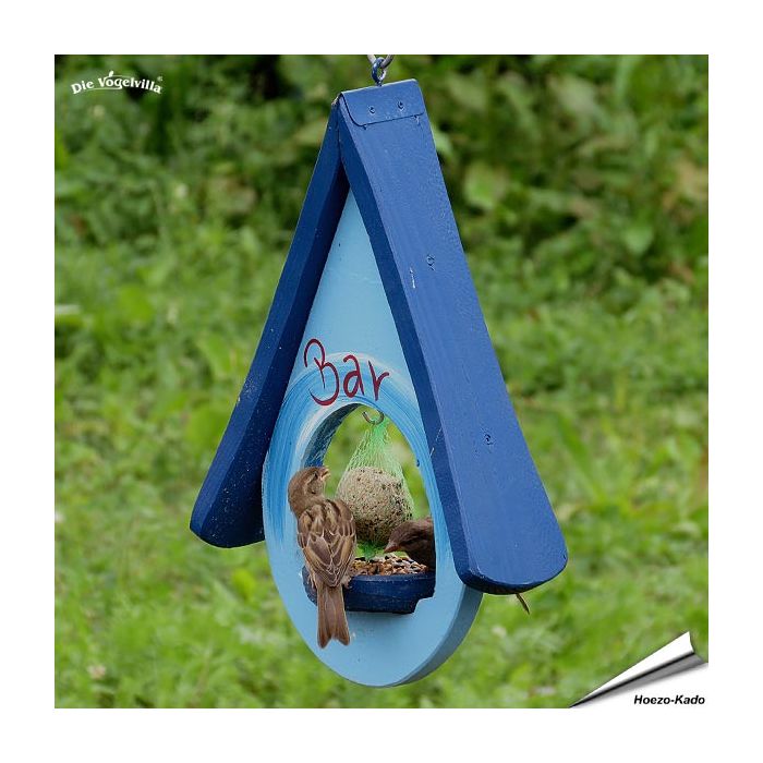 Futterschaukel 'Bar' (blau)