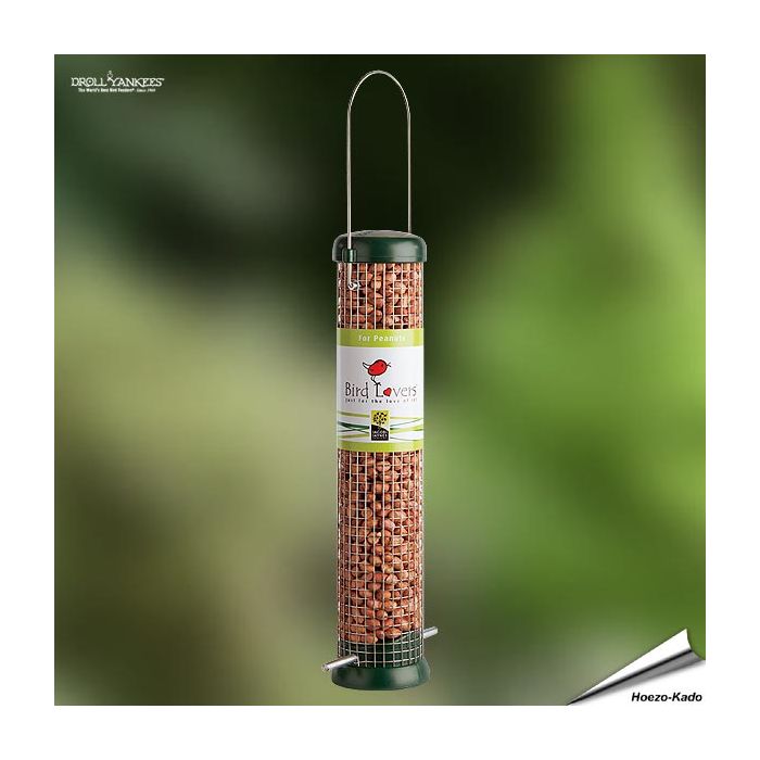 Bird Lovers™ Futtersäule für Erdnüsse - grün (320mm)