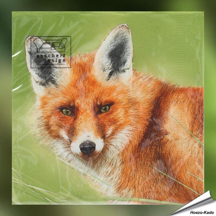 Servietten - Rotfuchs - Motiv | 20 Stück | Alles für Vögel