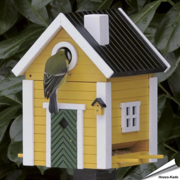 Gelbes Futterhaus für Meisen online kaufen? Alles für Vögel