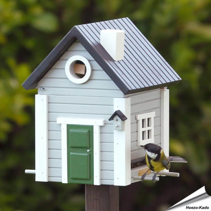 Multiholk Graues Haus - Wildlife Garden - www.allesfuervoegel.de