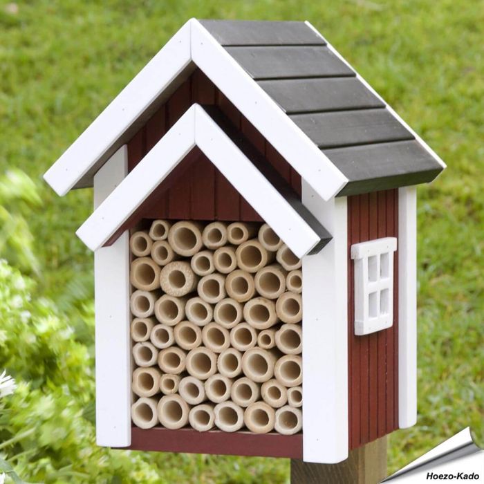 Bienen-Hotel (rot)