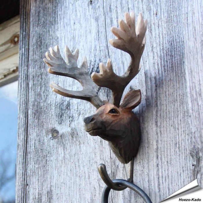 Kleiderhaken - Rothirsch