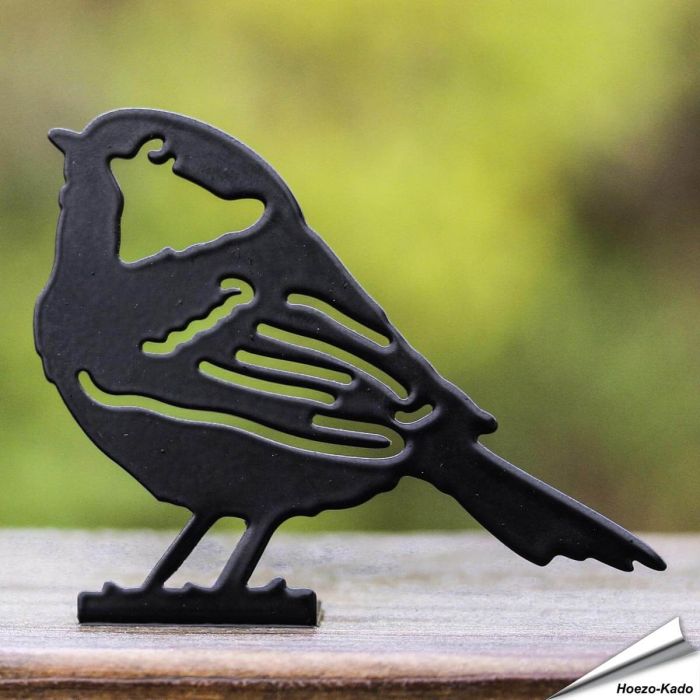 Schattenriss - Tannenmeise