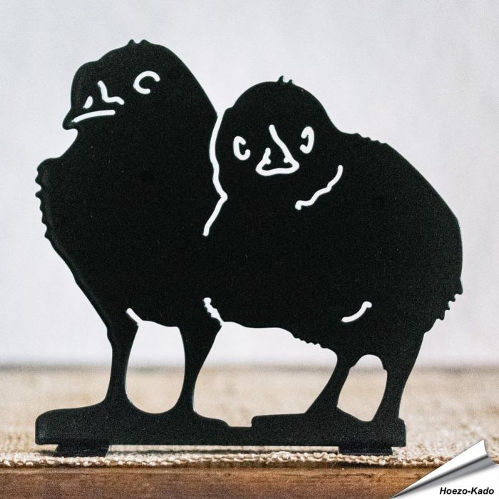 Schattenriss - Küken