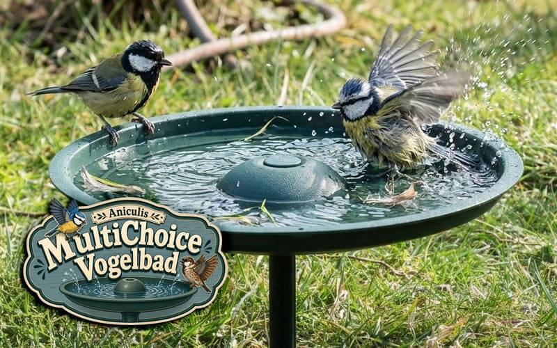 Aniculis MultiChoice Vogelbad - Ideal für Gärten, Balkone... Aniculis MultiChoice Vogelbad - Ideal für Gärten, Balkone...