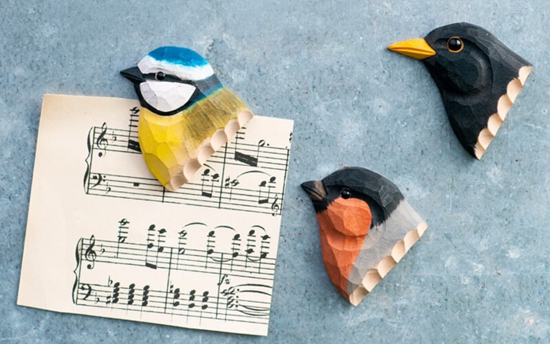 Tier-Magnete - Kleine Geschenkideen mit gro&szlig;er Wirkung - Alles f&uuml;r V&ouml;gel