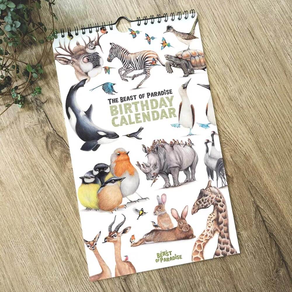 Kallender mit tollen Naturmotiven - Alles f&uuml;r V&ouml;gel